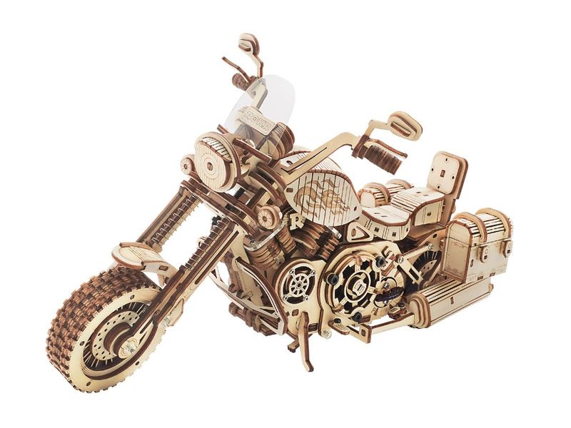 Rolife Wooden Puzzle - Cruiser Motorcycle