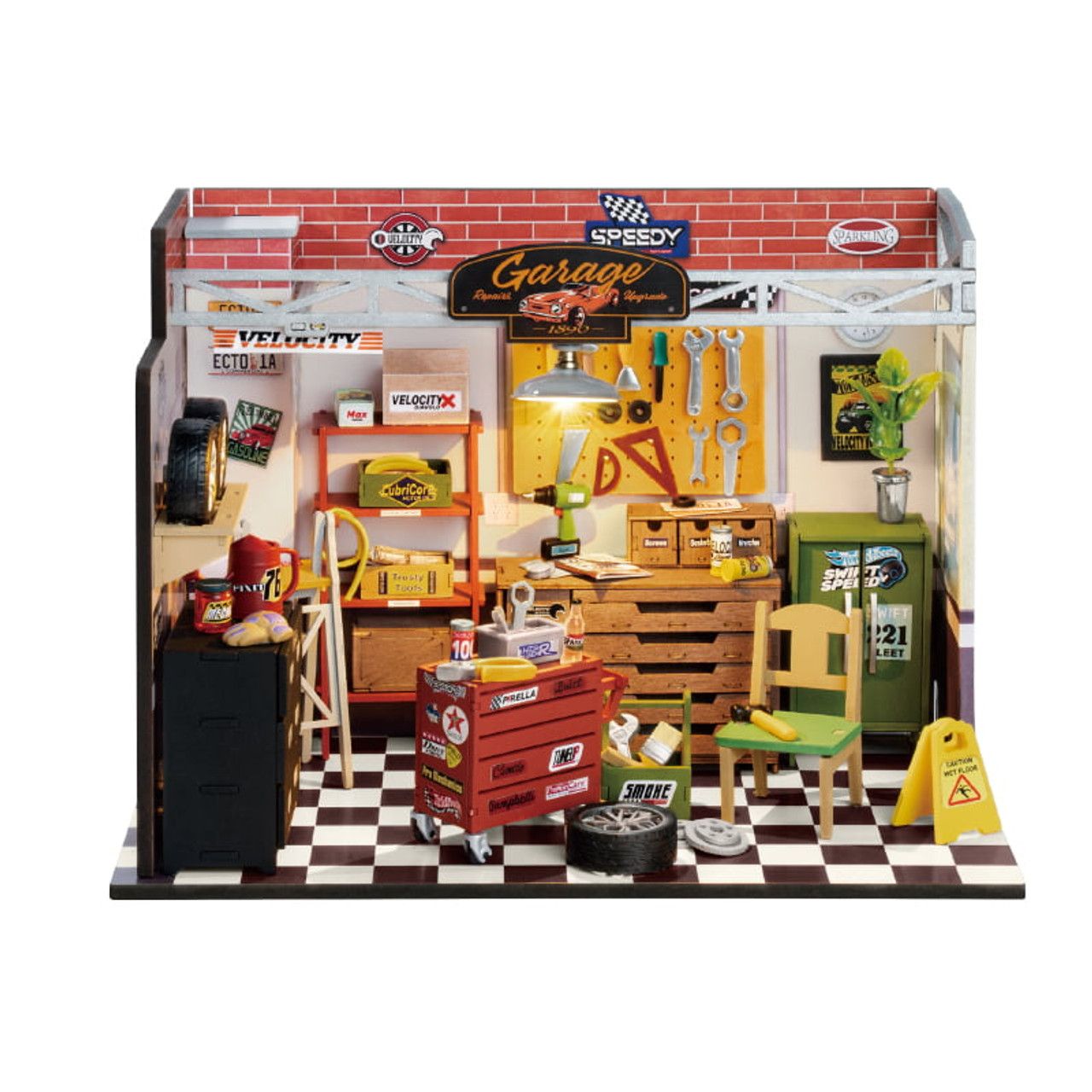 Rolife DIY Miniature House - Garage Workshop