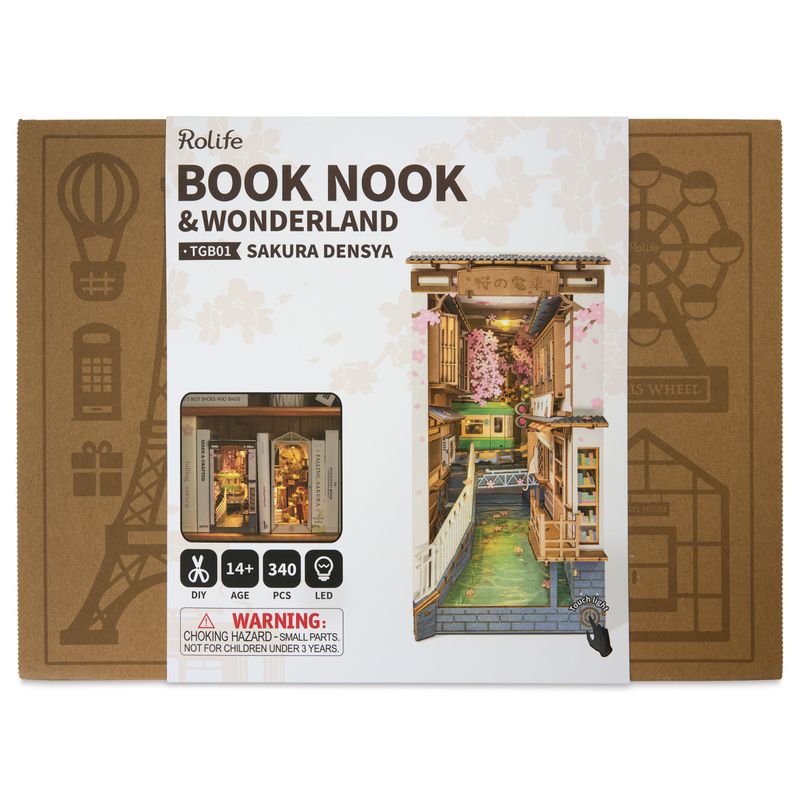 Rolife Book Nook - Sakura Densya