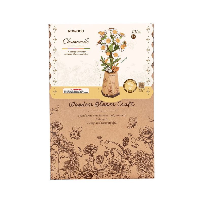 Rowood Wooden Flower - Chamomile