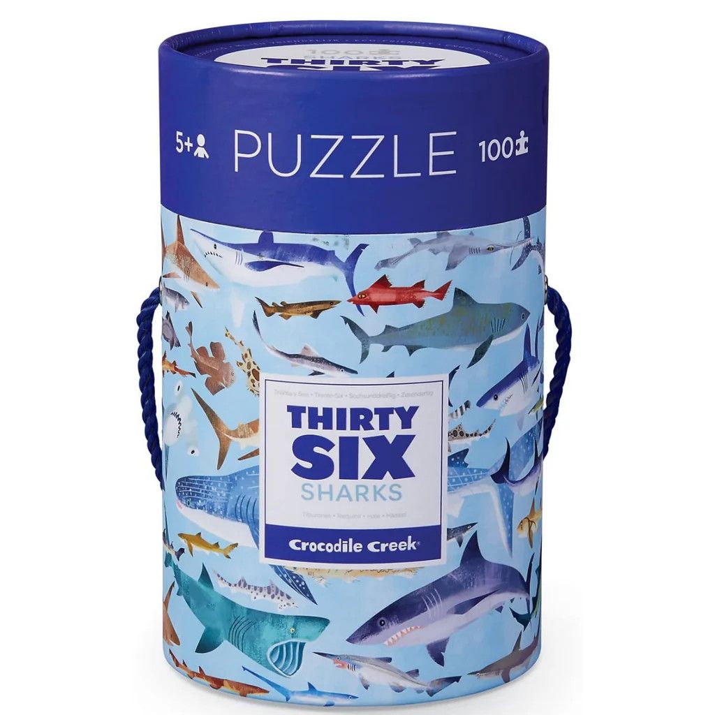 100 Piece Puzzle - Shark World