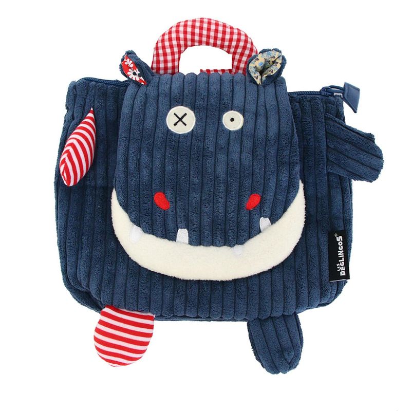 Corduroy Backpack - Hippo