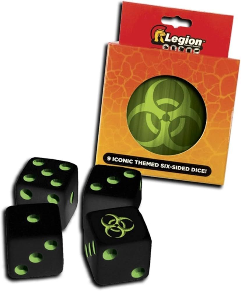 Dice - Iconic Dice Tins: Biohazzard