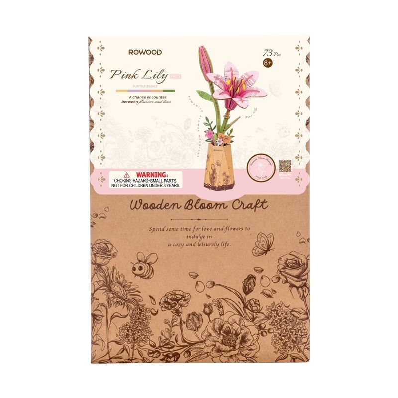 Rowood Wooden Flower - Lily