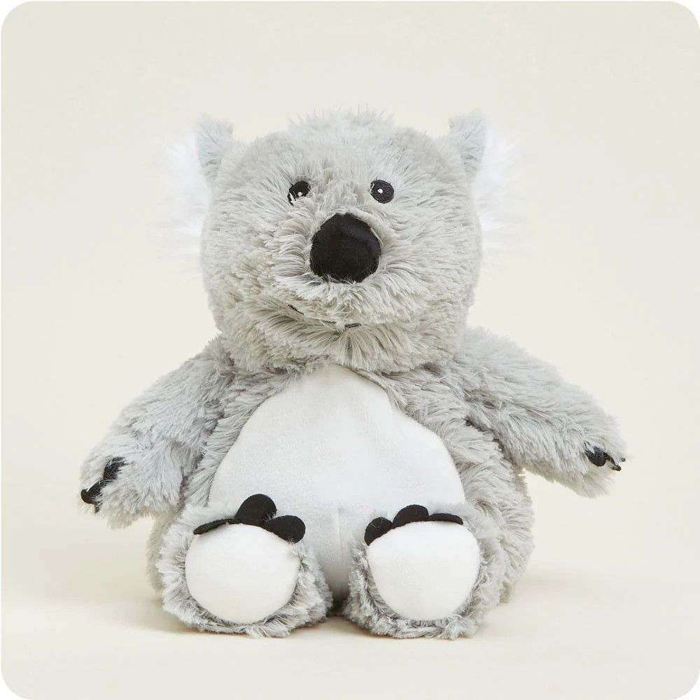A cute squat and weighted koala plush that&#39;s lavender scented for extra cozy cuddles