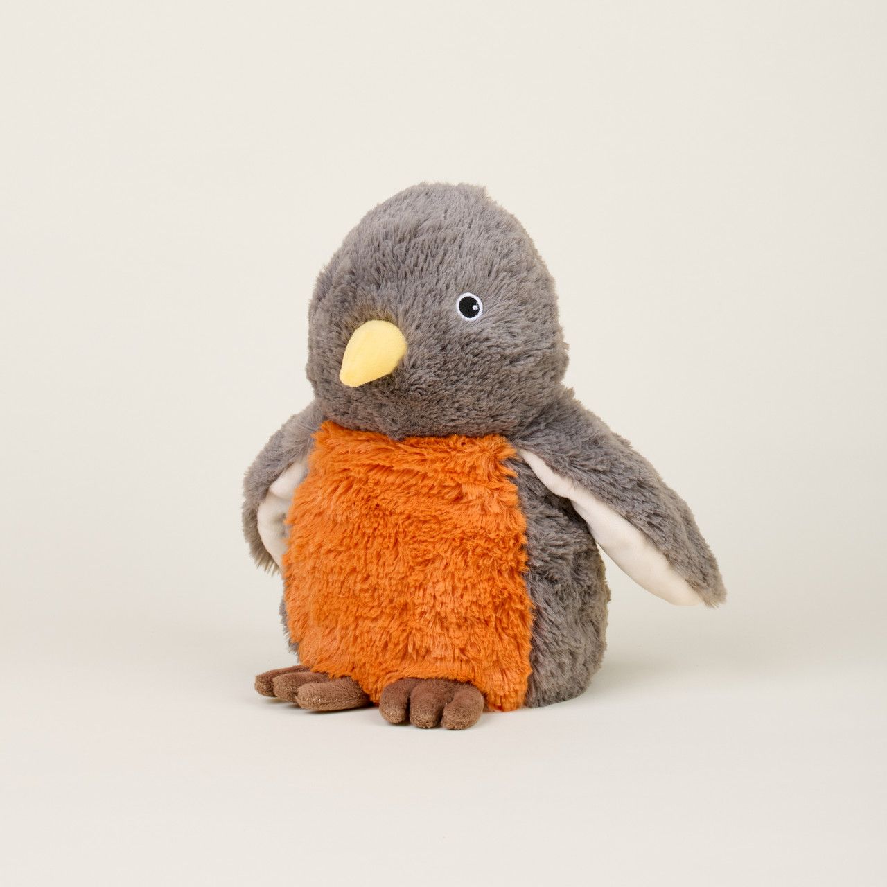 A cute plump robin weighted plushie that&#39;s lavender scented.