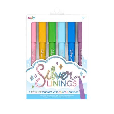 Silver Linings - Colorful Outline Markers