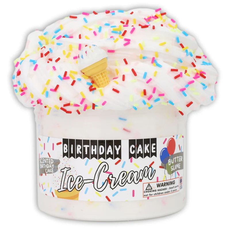 Butter Slime - Birthday Cake Ice Cream