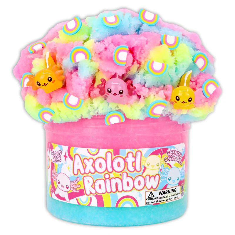 Cloud Slime - Axolotl Rainbow
