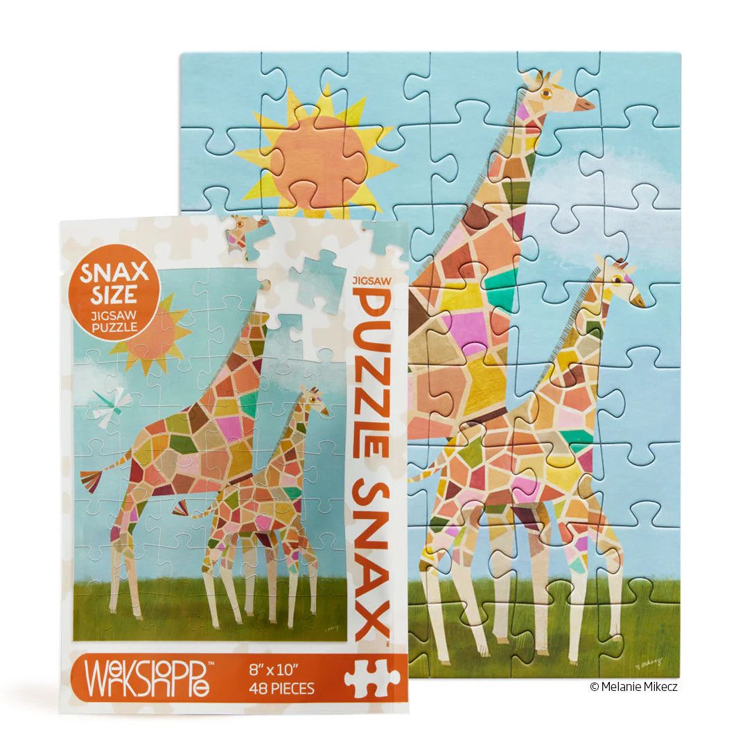 Puzzle Snax - Sunshine Giraffes 48 Piece