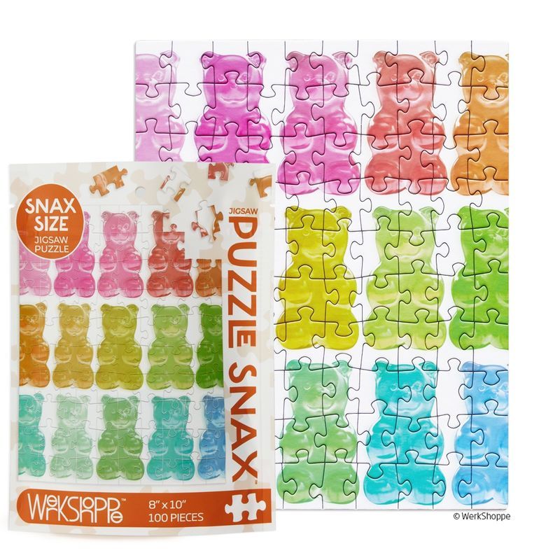 Puzzle Snax - Gummy Bears 100 Piece