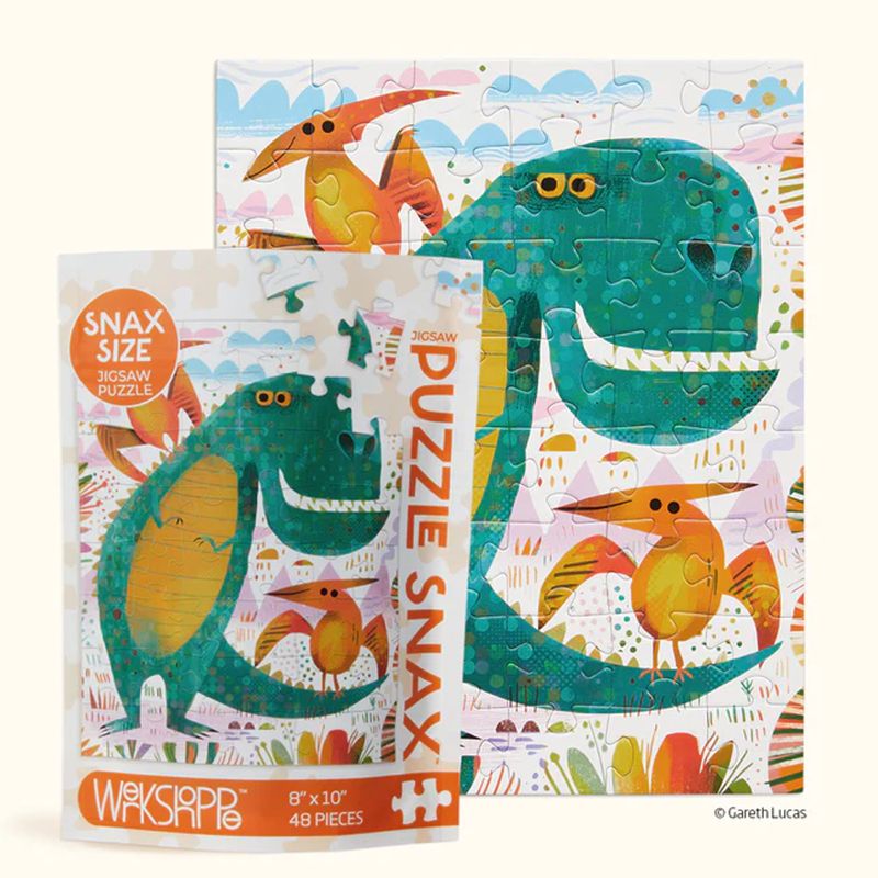 Puzzle Snax - T-Rex and Friends 48 Piece