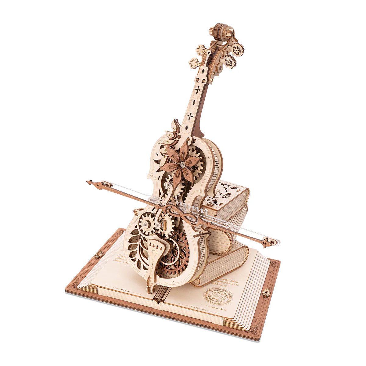 Rolife Wooden Puzzle - Cello