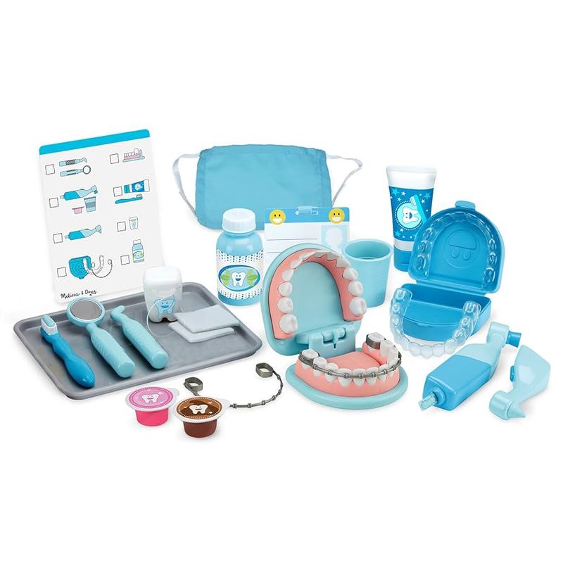 The full Melissa and Doug Dentist Play set.