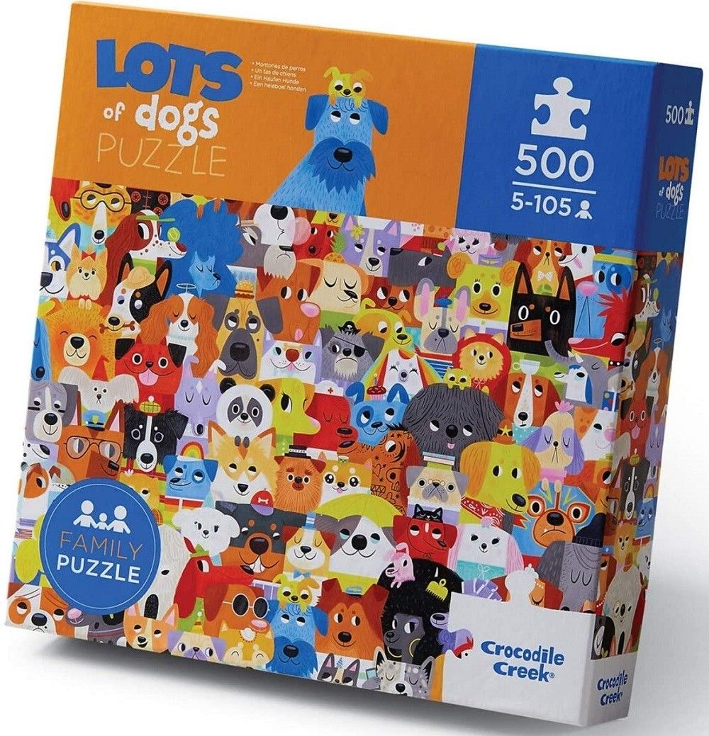 500 Piece Puzzle Lots of Dogs