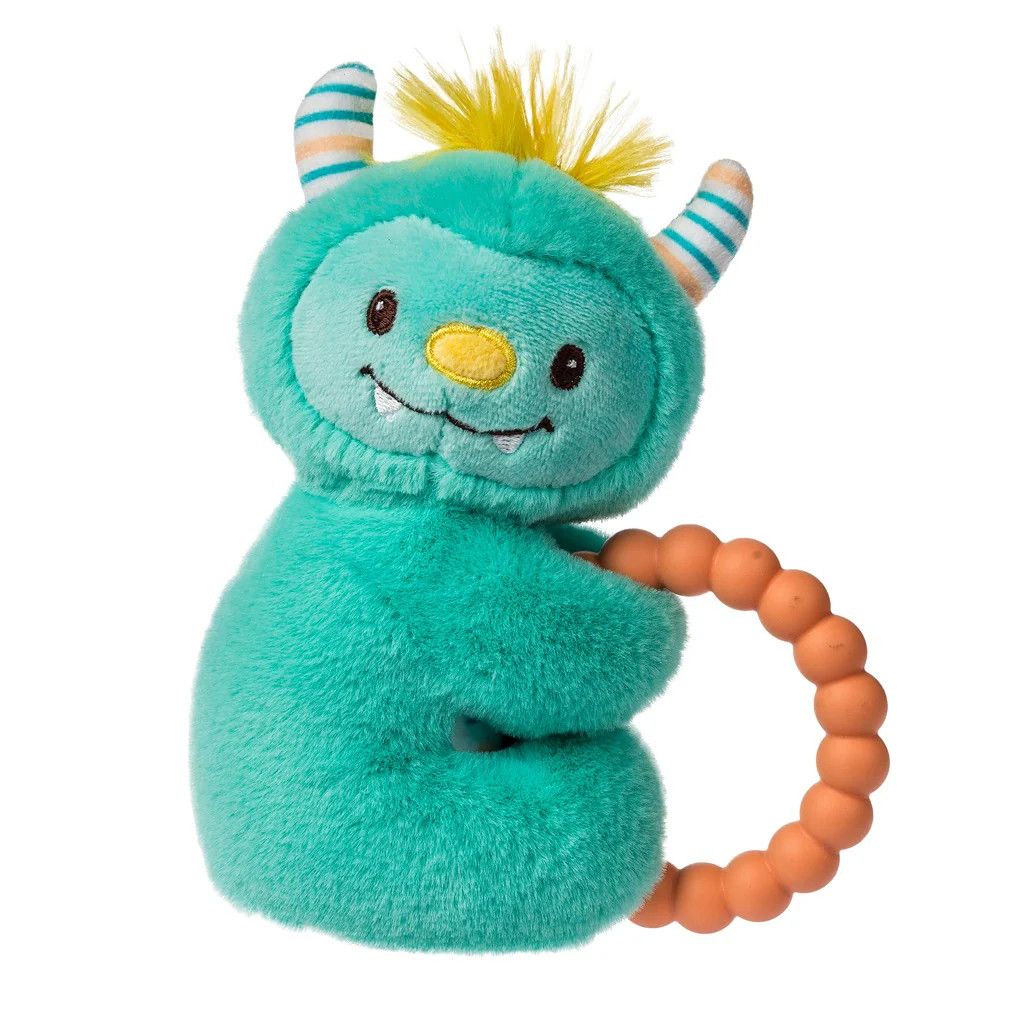 Mookie Monster Puppy Teether Rattle