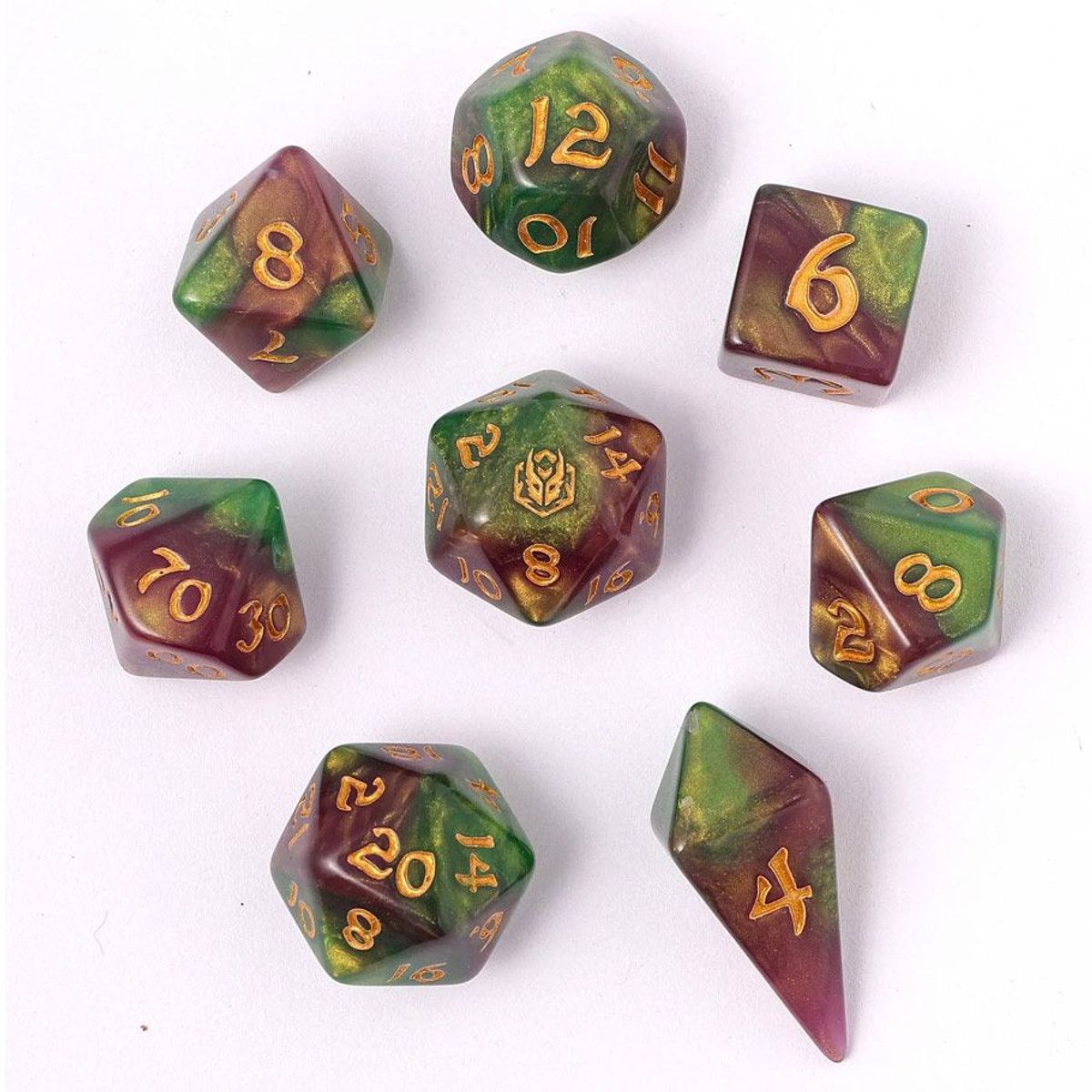 Dice - 8 Set Wyvern Venom