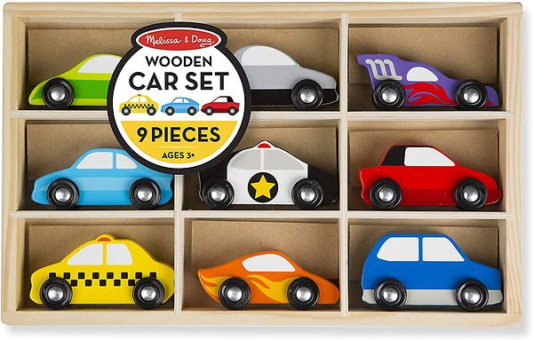 Wooden Car Set