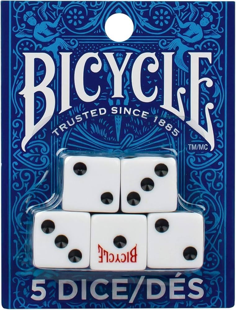 Dice Bicycle Brand (the boring ones)