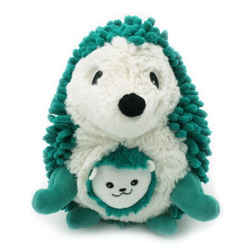 Hedgehog w/ Baby - Green