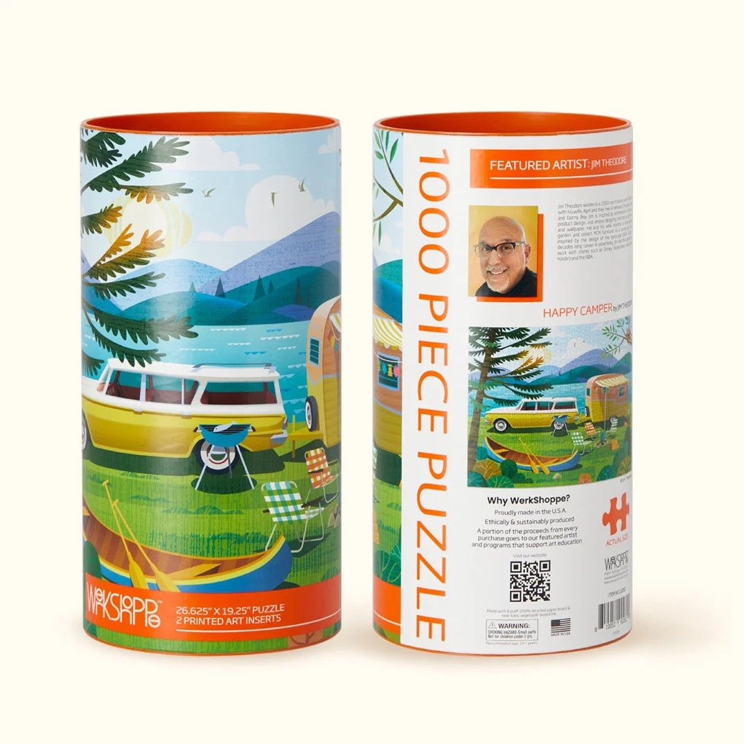 Werkshoppe - Happy Camper 1000 Piece