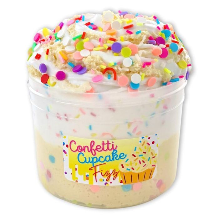Hybrid Slime - Confetti Cupcake Fizz