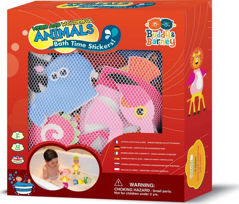 Bath Time Stickers - Animals
