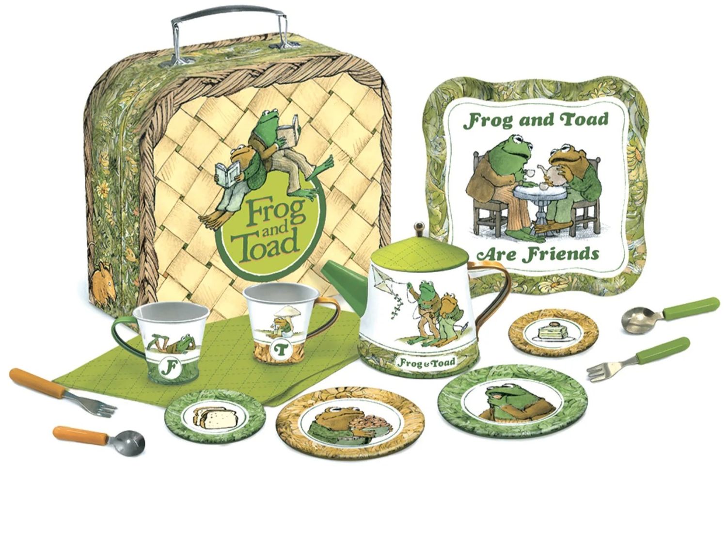 Frog and Toad Picnic Set