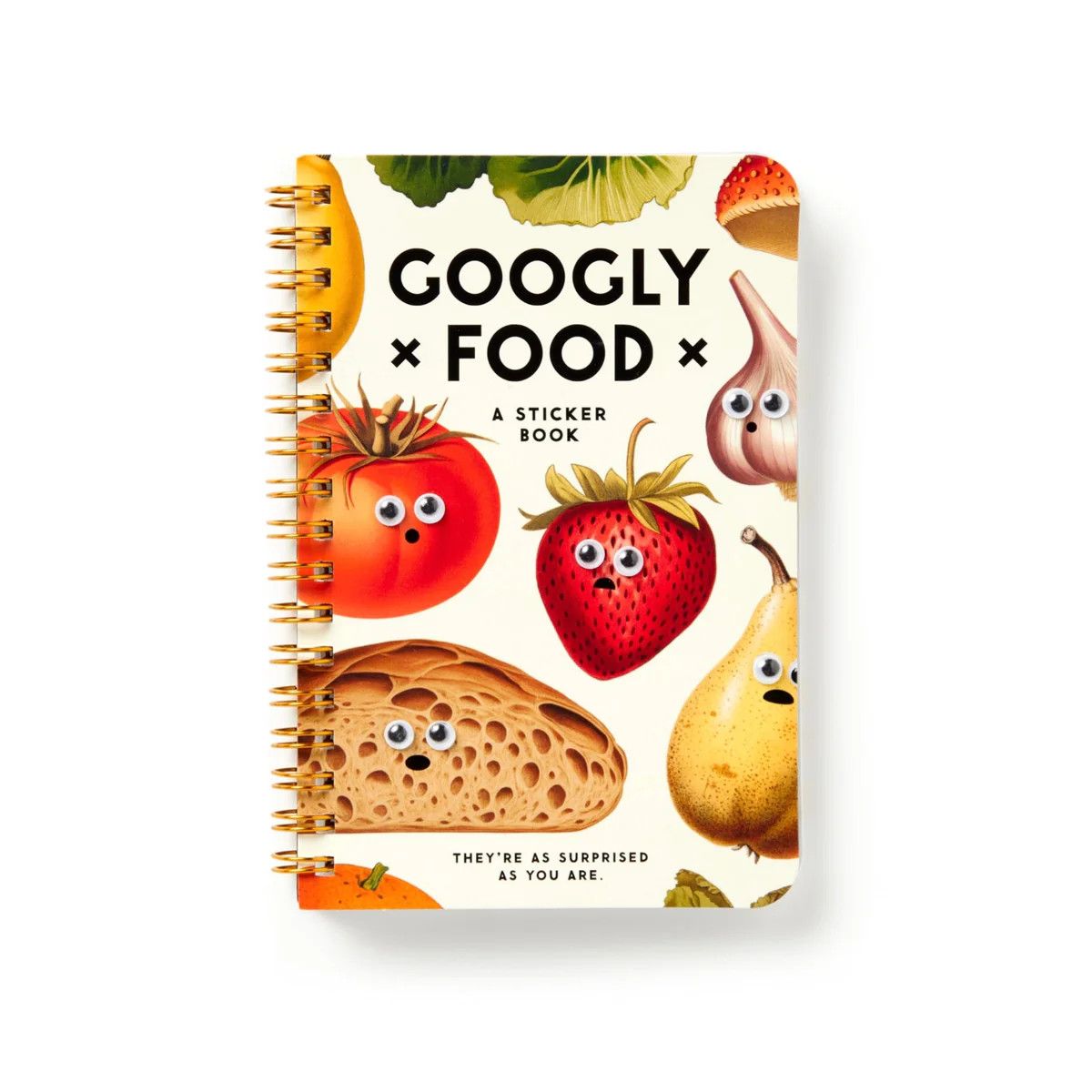 Googly Food Sticker Book
