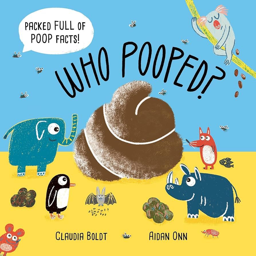 Who Pooped? Book