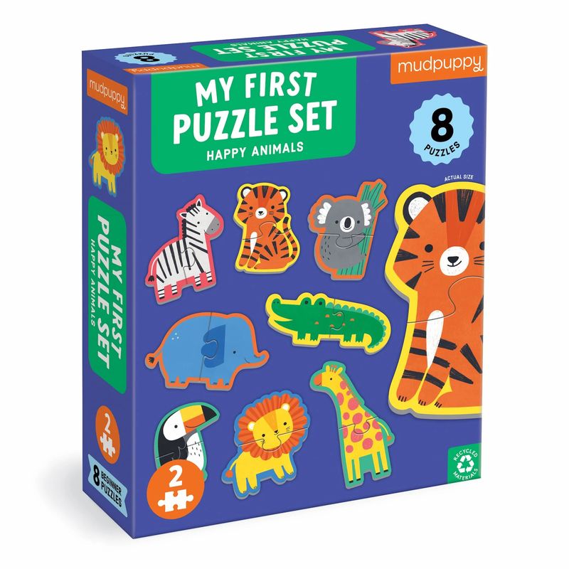 Happy Animals: My First Puzzle Set