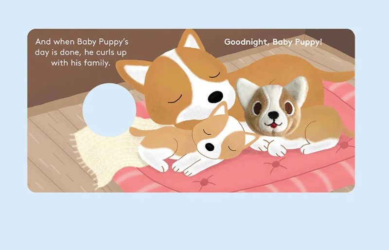 Finger Puppet Book Baby Puppy
