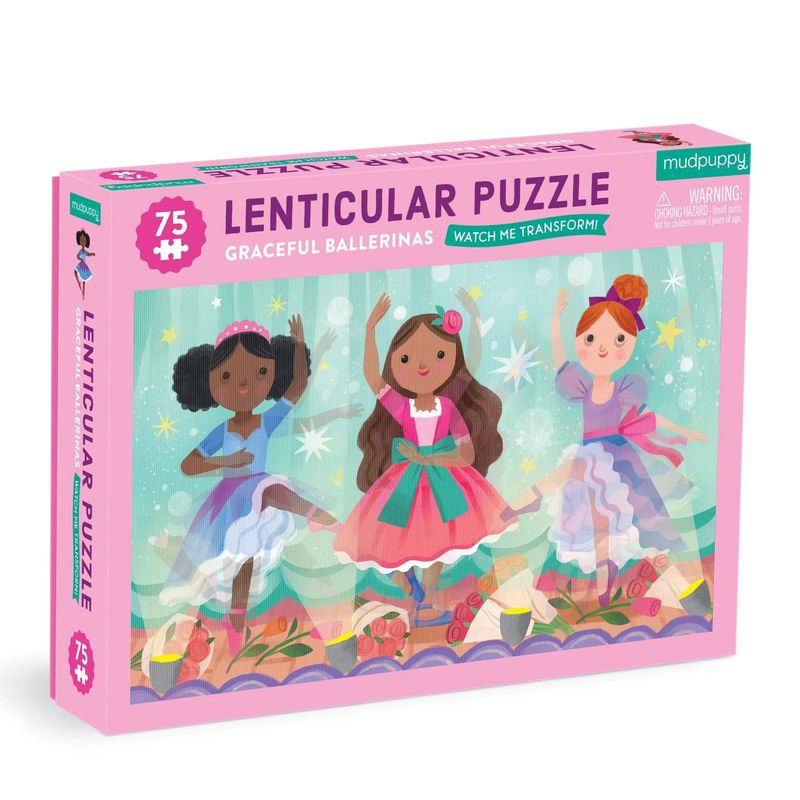 Graceful Ballerinas Lenticular Puzzle