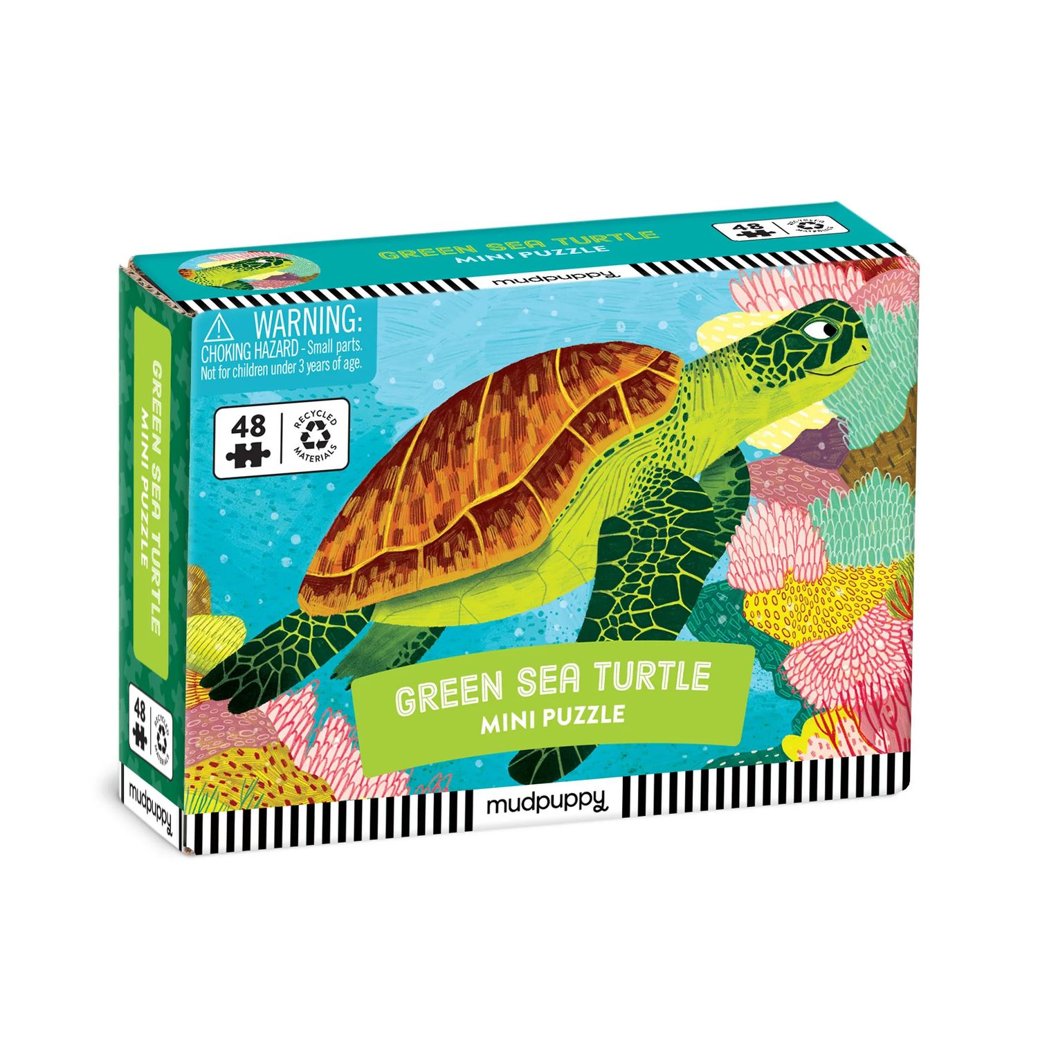 Mini Puzzle - Green Sea Turtle