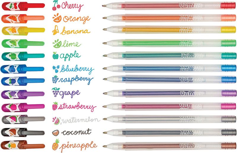 Yummy Yummy Scented Glitter Pens
