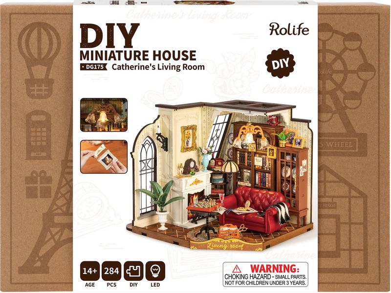 Rolife DIY Miniature House - Catherine's Living Room