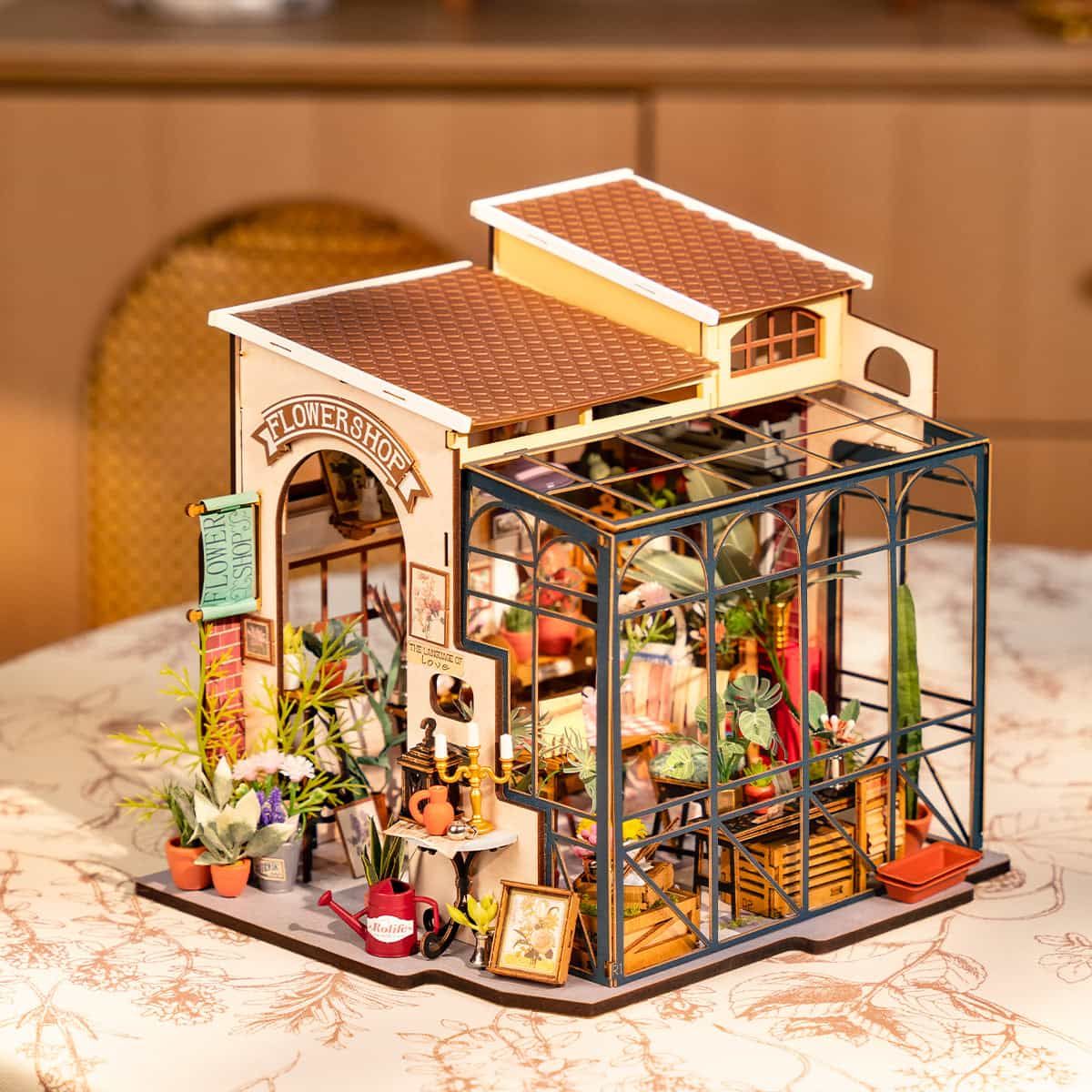 Rolife DIY Miniature House - Emily's Flower Shop