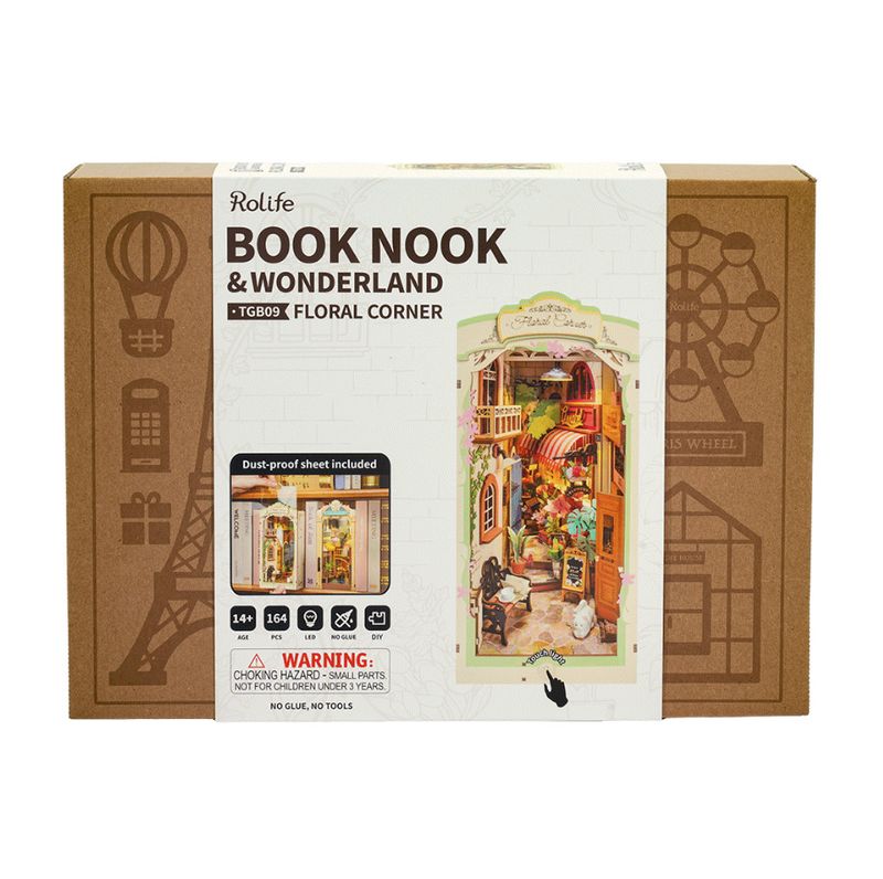 Rolife Book Nook - Floral Corner