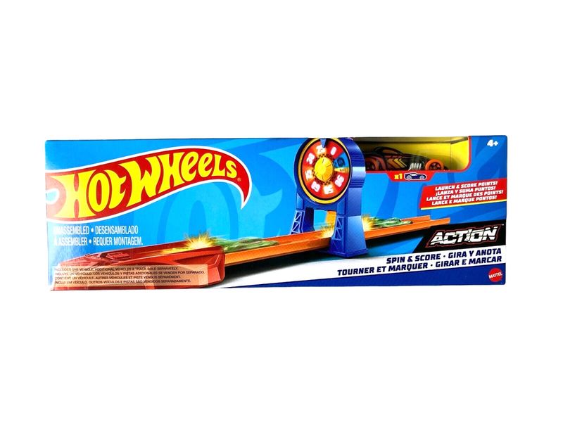 Hot Wheels - Stunt Tracks Spin &amp; Score