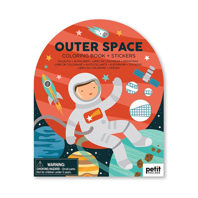 Outer Space Coloring Book
