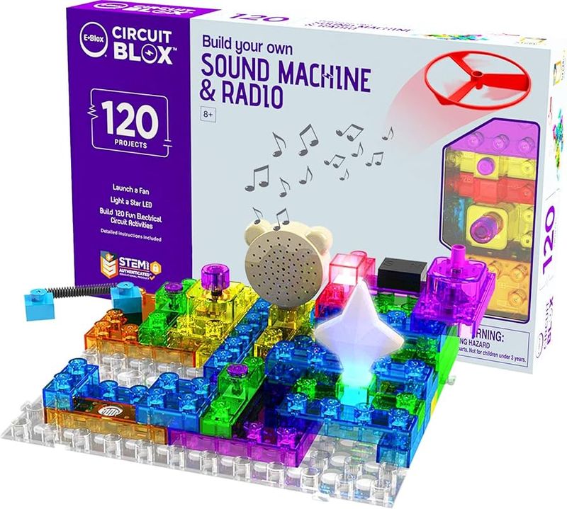 Circuit Blox Sound Machine &amp; Radio Set