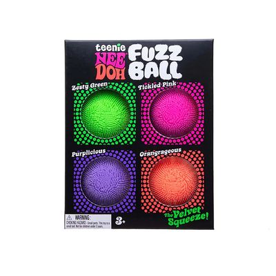 Nee Doh Teenie Fuzz Ball - Multipack
