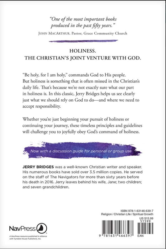 The Pursuit Of Holiness [Jerry Bridges]
