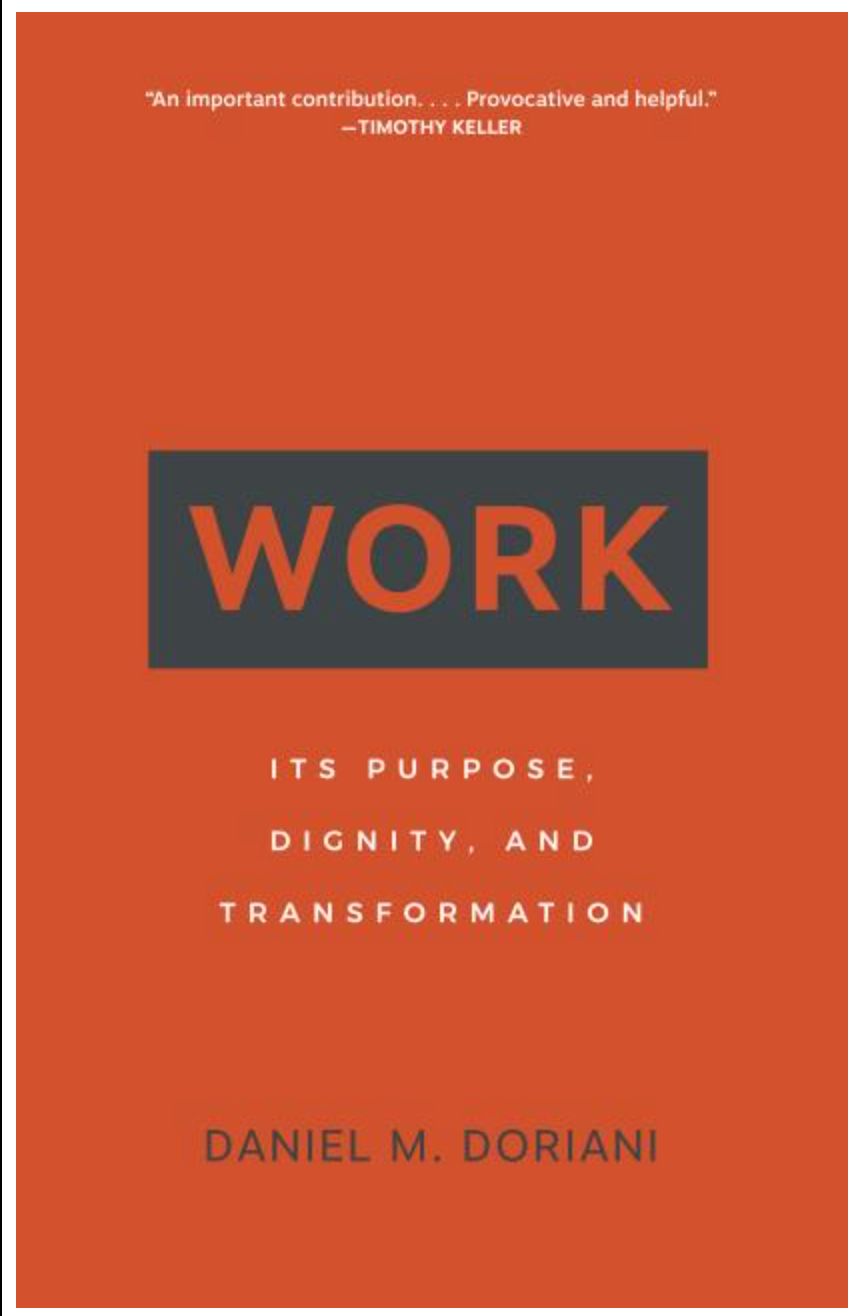 Work: Its Purpose, Dignity, and Transformation [Daniel Doriani]