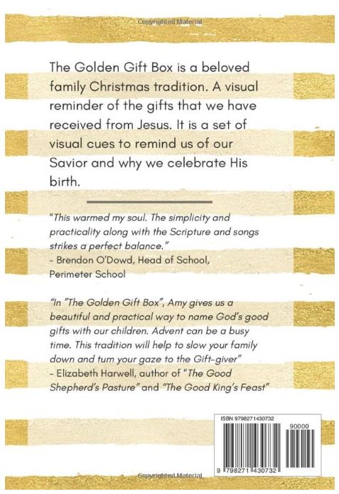 The Golden Gift Box: An Advent Reminder Of Our Gifts From Jesus [Amy Shirley]