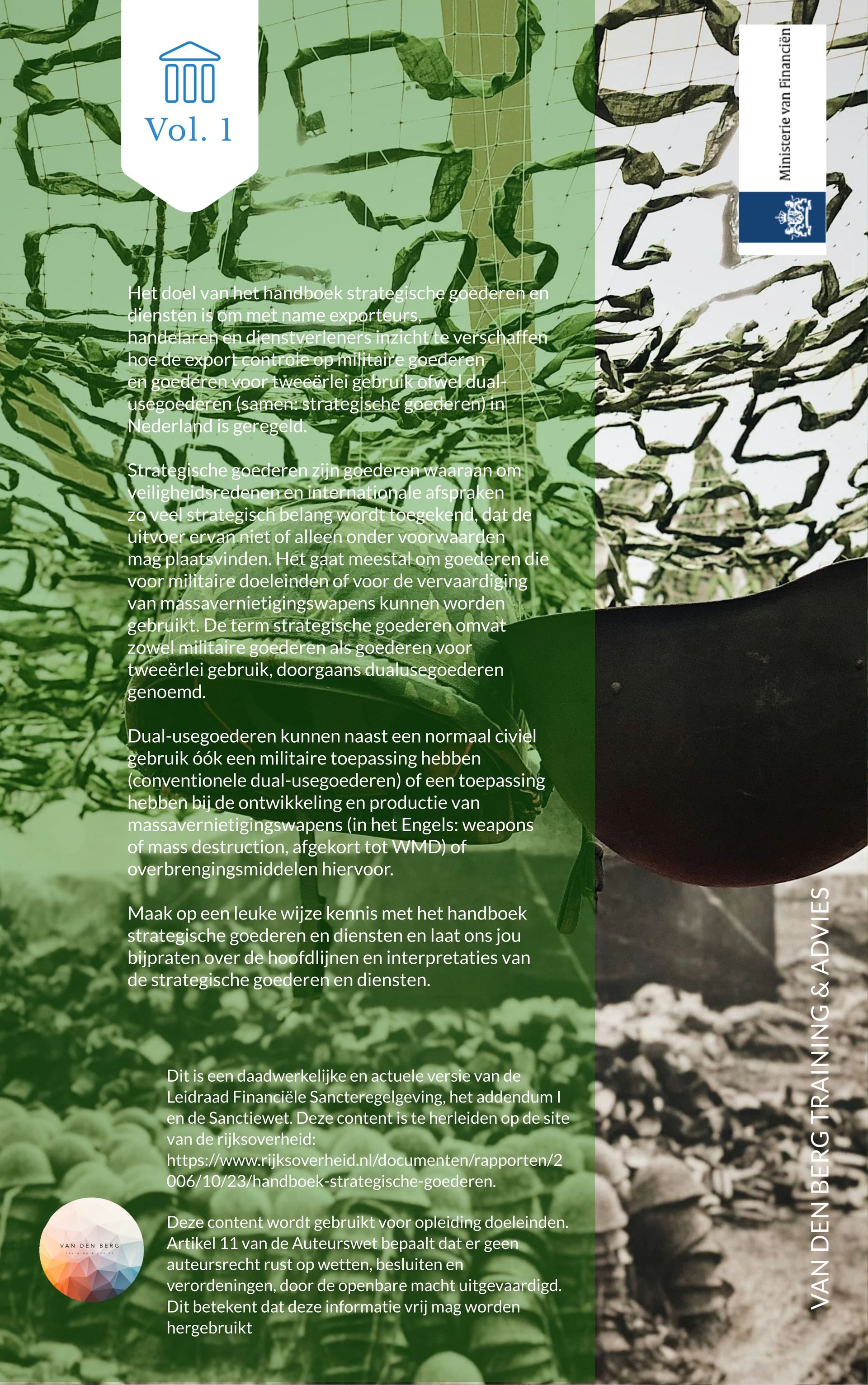 Handboek Strategische Goederen en Diensten