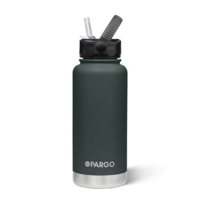 950mL Insulated Bottle w/ Straw Lid