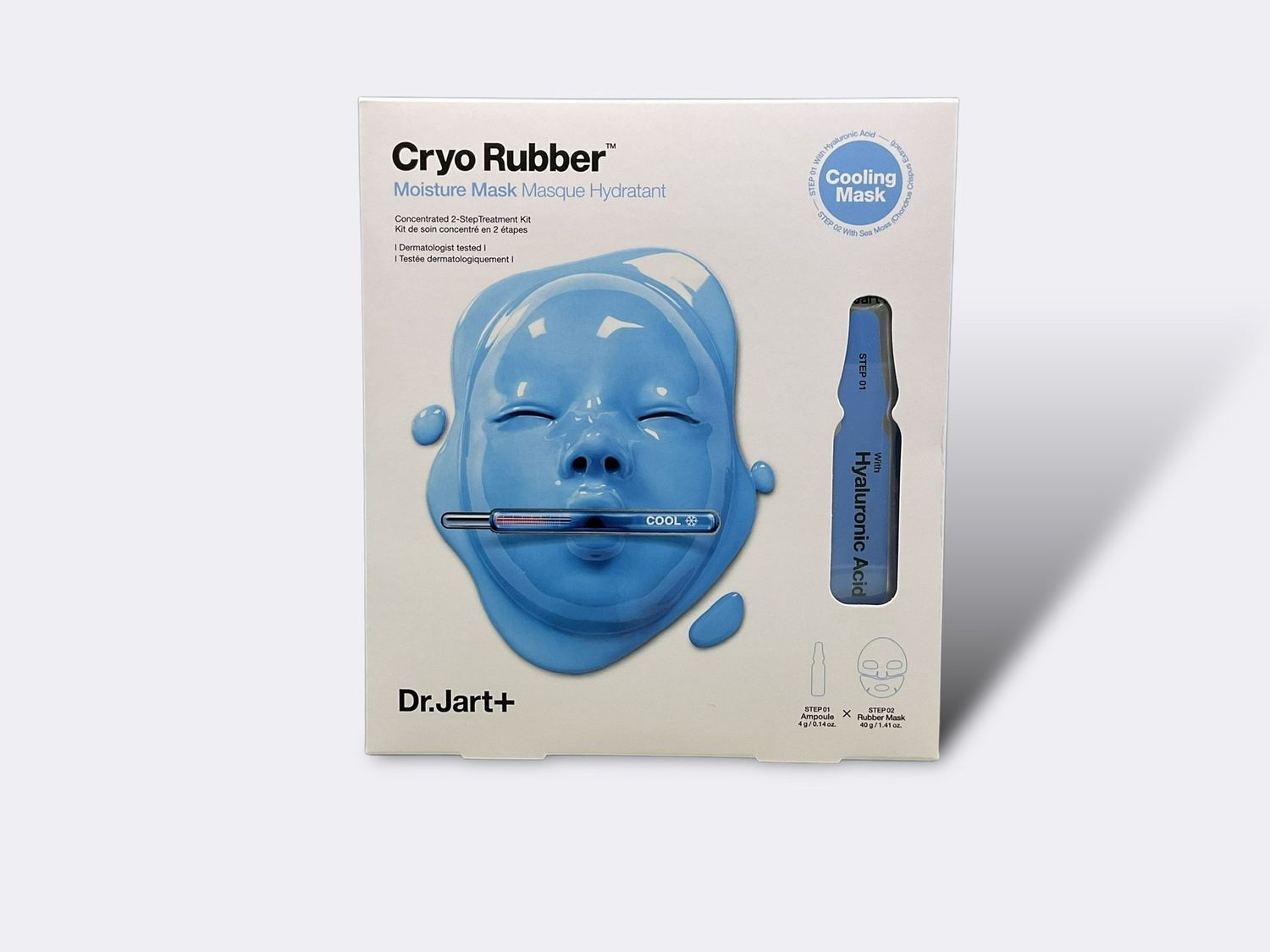 Cryo Rubber with Moisturizing Hyaluronic Acid