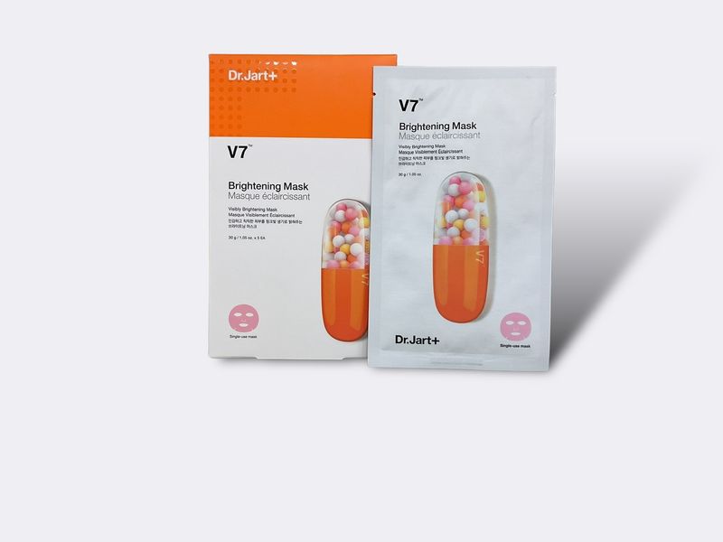 V7 Brightening Mask - 1 Box of 5 Sheets