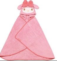 SKATER MYMELODY BATH PONCHO浴巾
